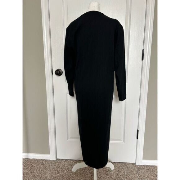 Vintage Christian Dior Separates Dress Paris New York Size 8 Black - Picture 6 of 11